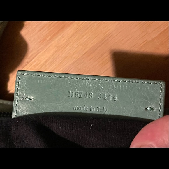 🔥Balenciaga 🔥2 way mint green leather MOTTO Shoulder Bag used - #3444💗💗💗it - Picture 4 of 13